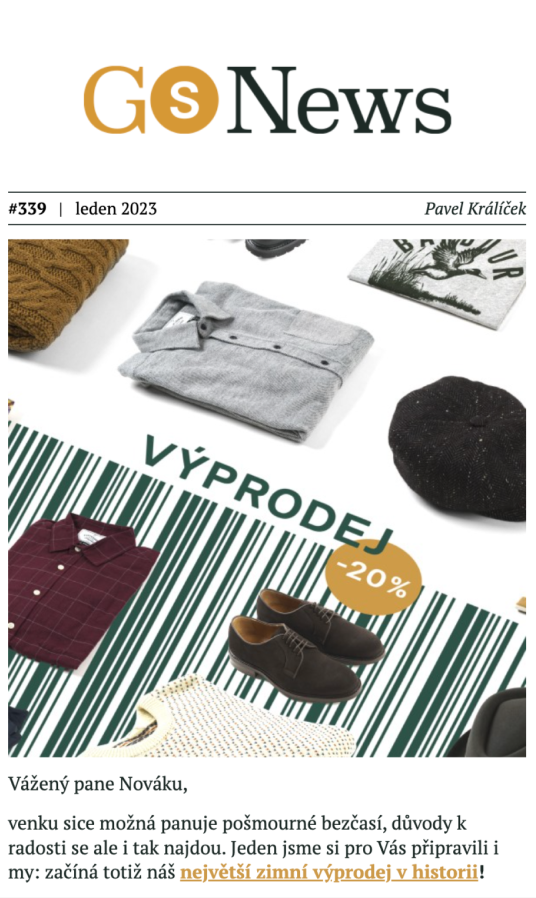 Cílené newsletter